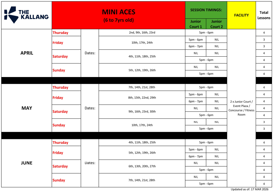 mini-aces-schedule