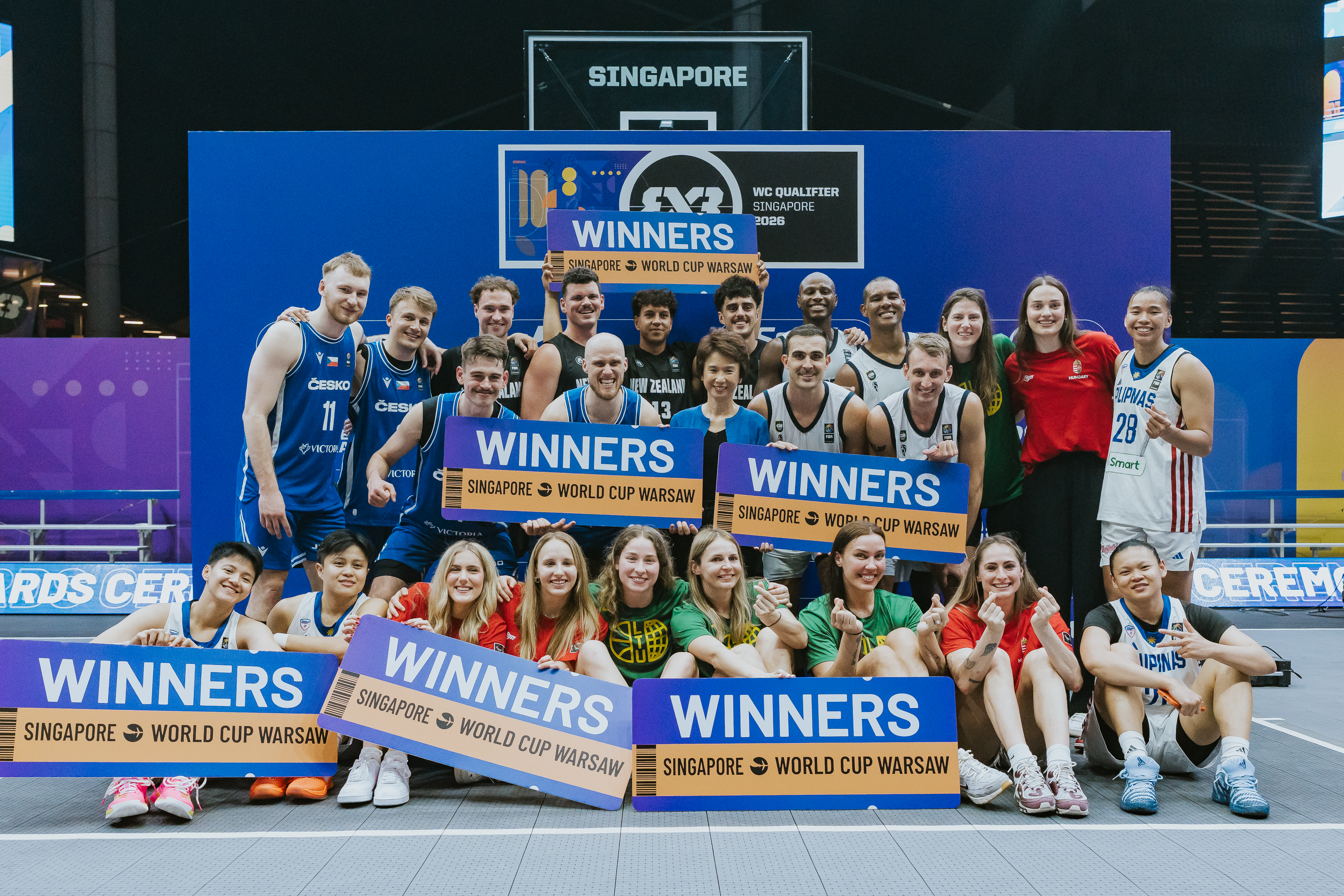 FIBA 3X3 WORLD CUP 2026 FIELD COMPLETE AFTER TWO DAYS OF QUALIFYING COMPETITION IN SINGAPORE